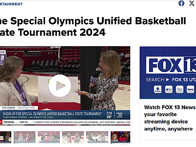 2024 Special Olympics Unified Basketball State Tournament on Good Day Utah!